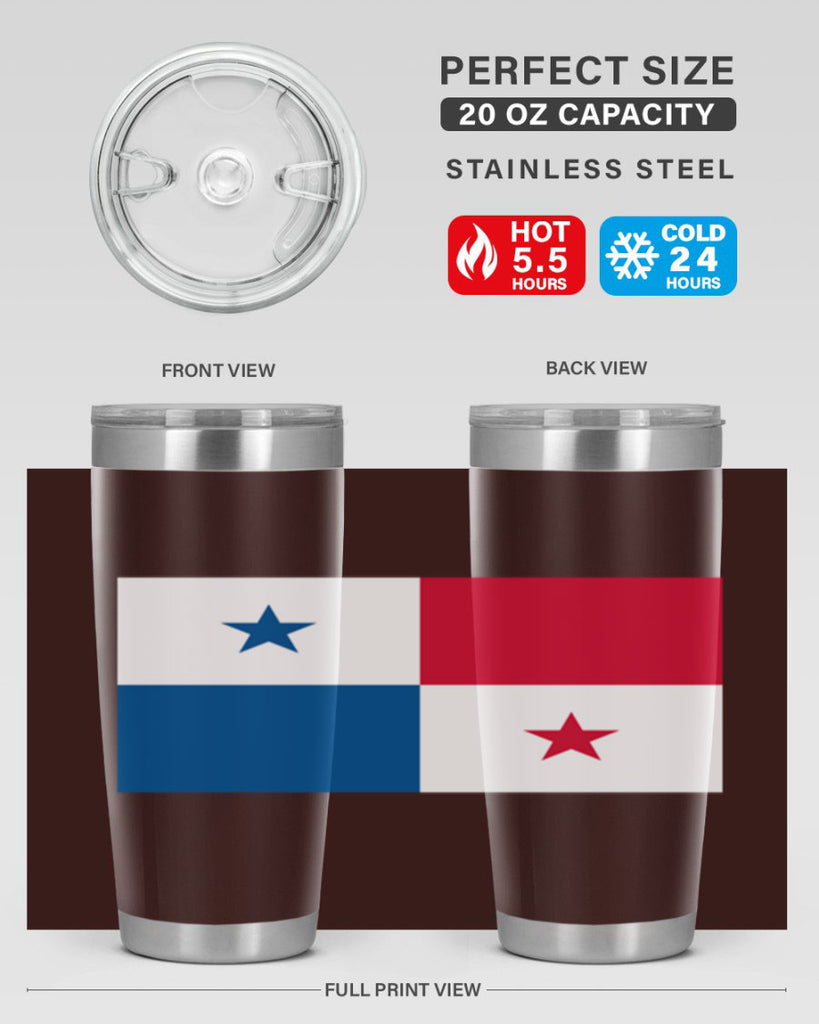 Panama 63#- world flags- Tumbler