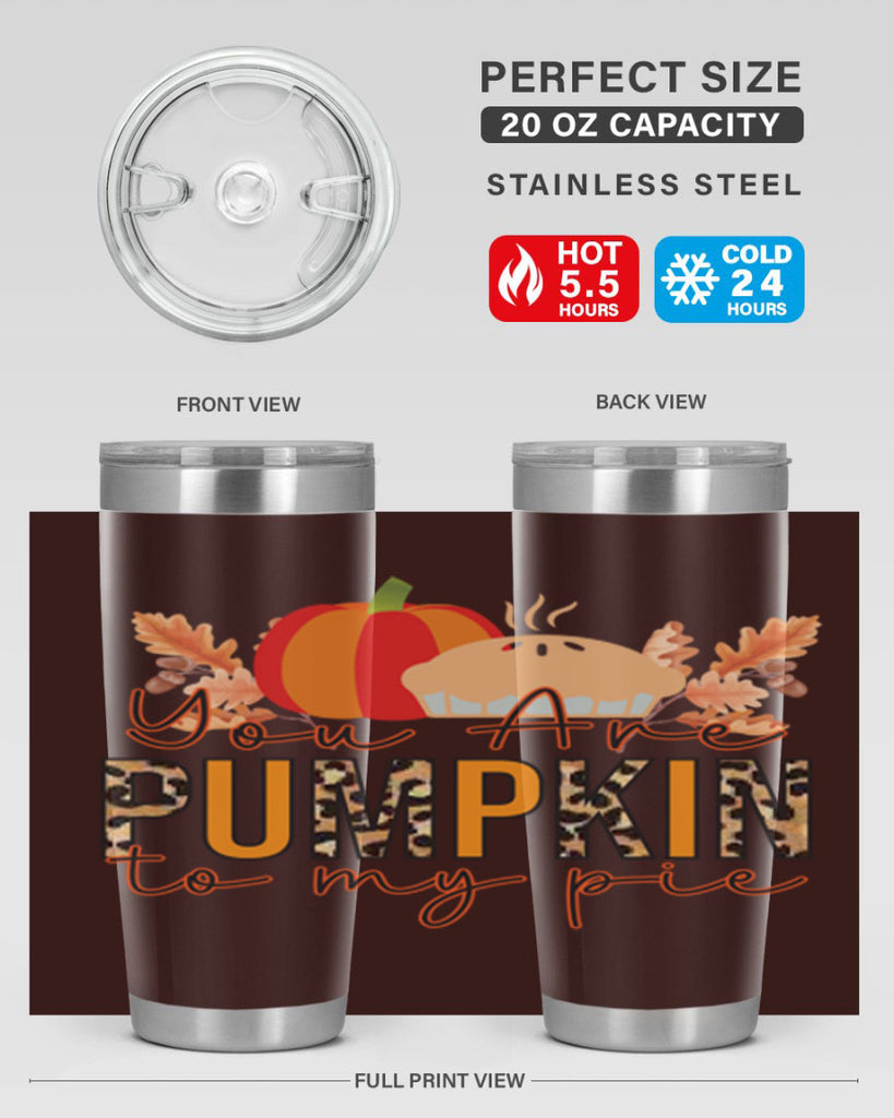 Pumpkin Pie Fall 531#- fall- Tumbler