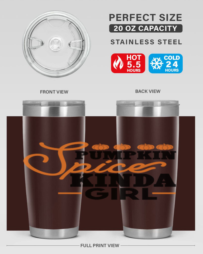 Pumpkin Spice Kinda Girl 552#- fall- Tumbler