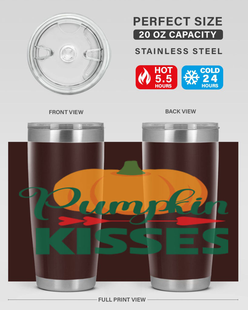 PumpkinKisses 562#- fall- Tumbler