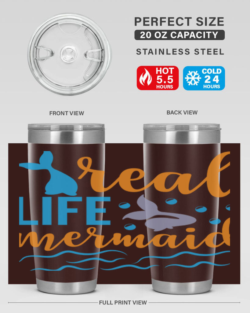 Real Life Mermaid Design 556#- mermaid- Tumbler