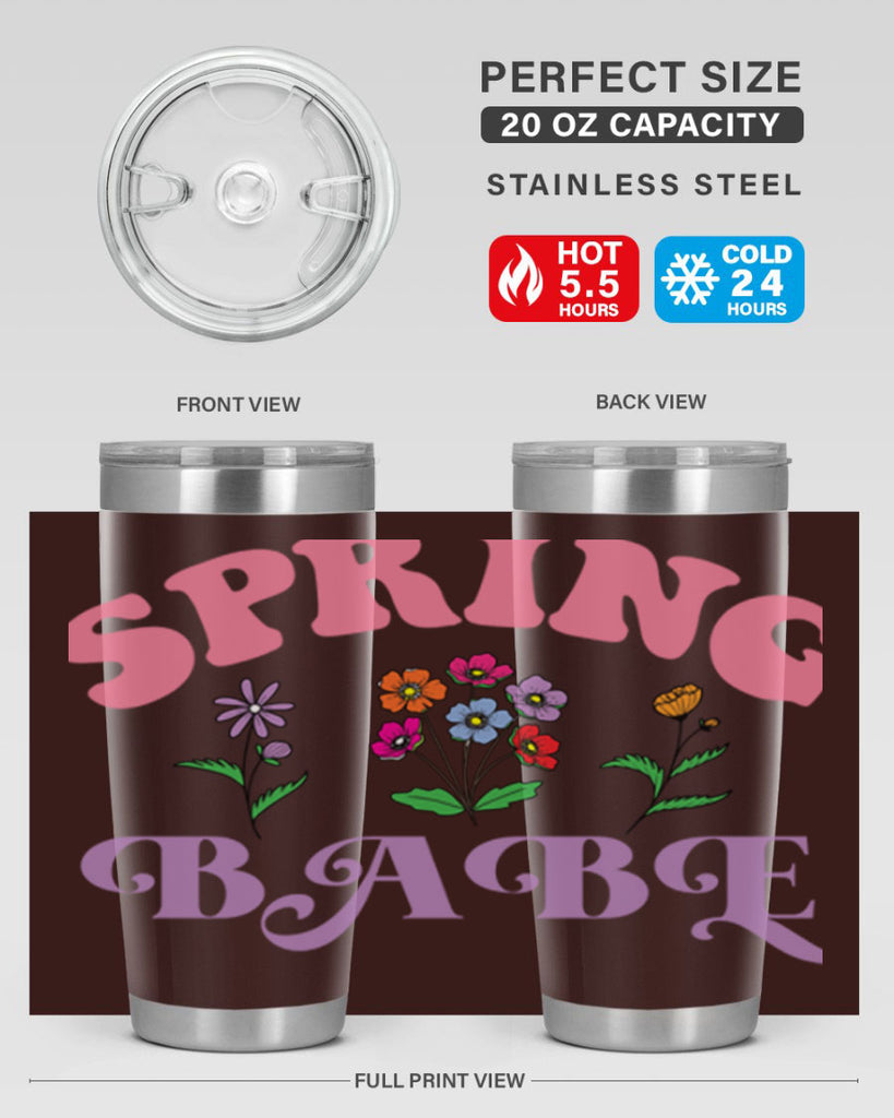 Spring Babe  480#- spring- Tumbler