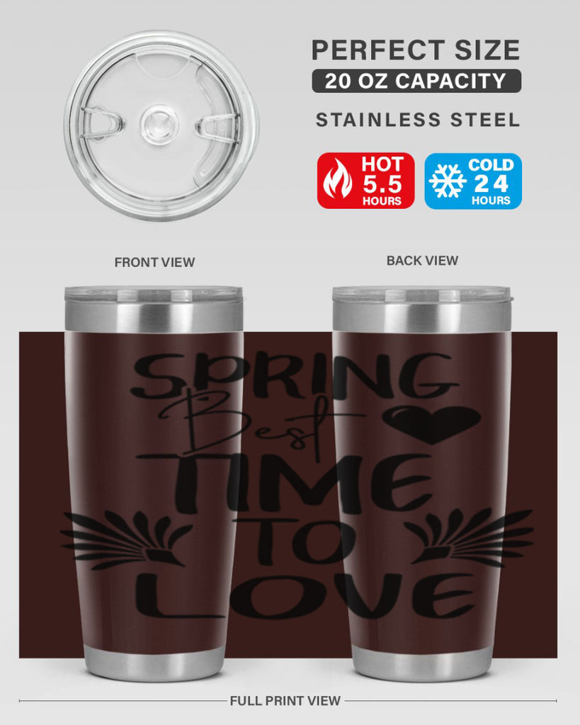 Spring Best Time to Love 414#- spring- Tumbler