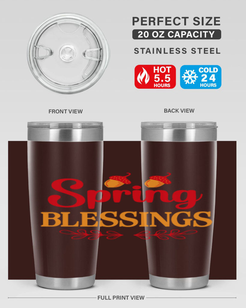 Spring blessings 421#- spring- Tumbler