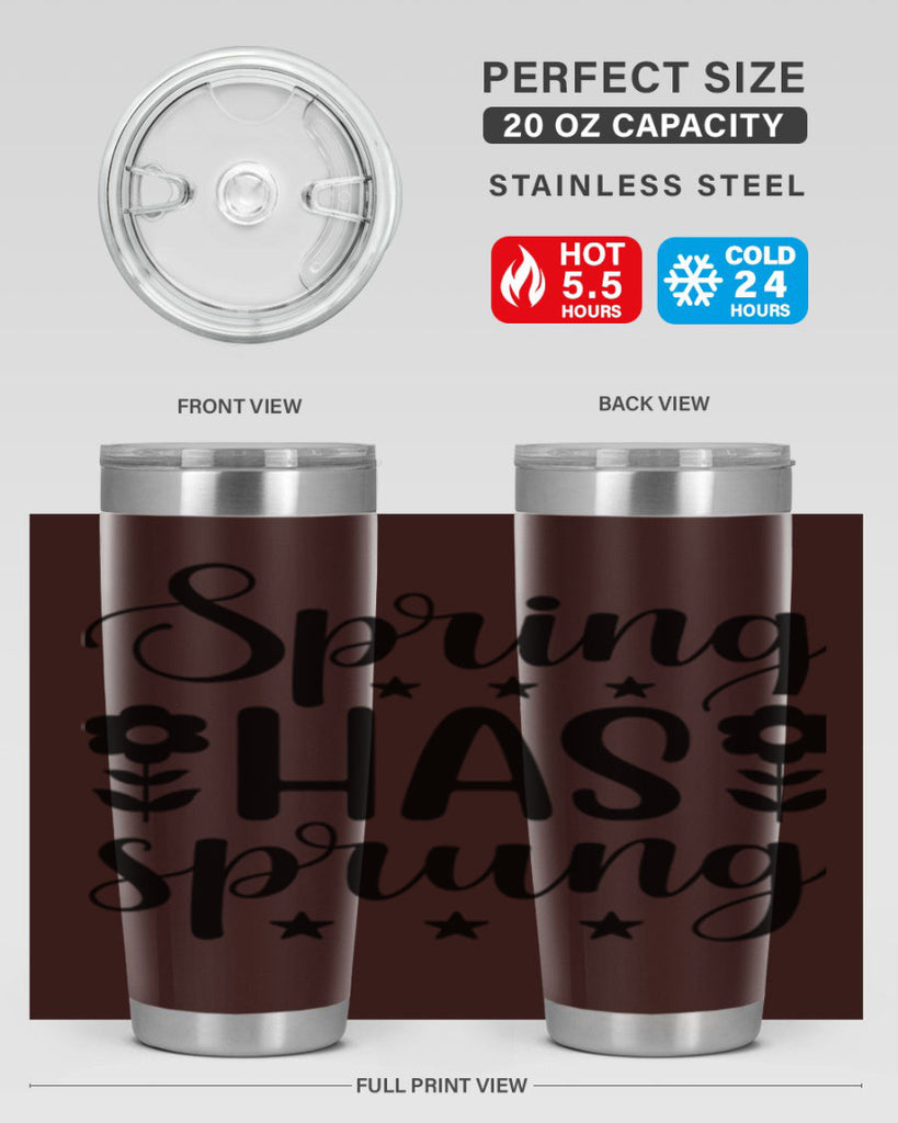 Spring has sprung  491#- spring- Tumbler