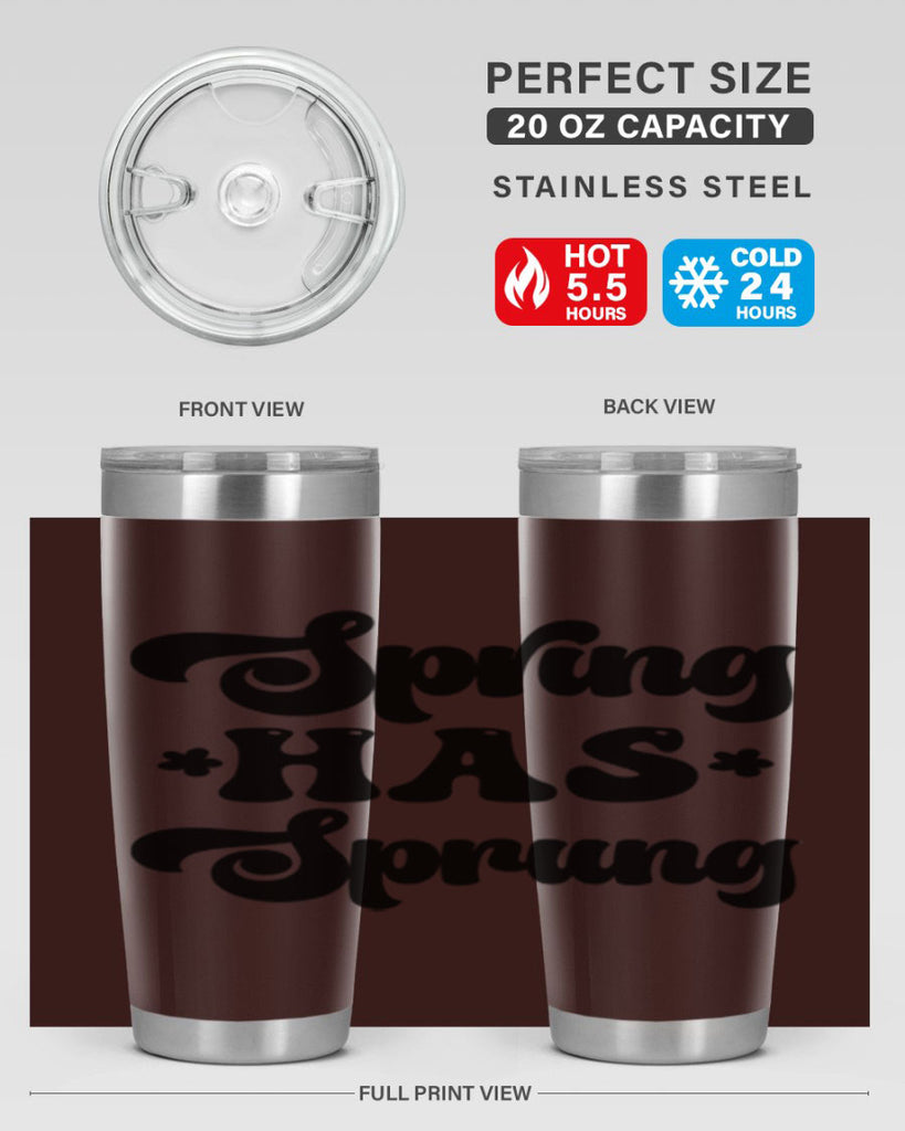 Spring has sprung  492#- spring- Tumbler