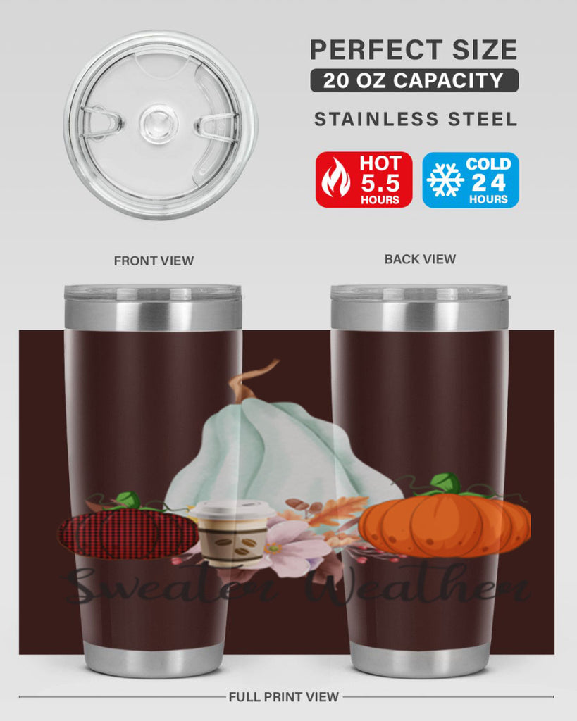 Sweater Weather 588#- fall- Tumbler