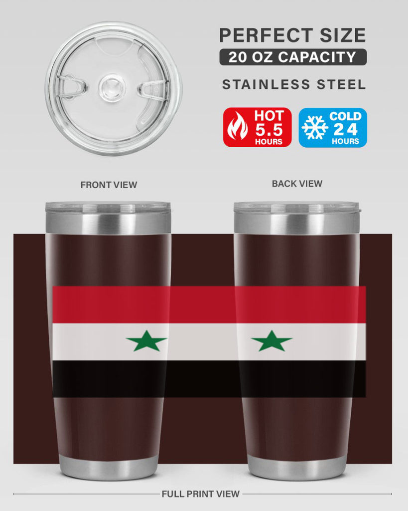 Syria 27#- world flags- Tumbler