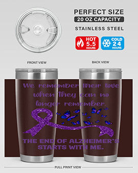 The End Of AlzheimerS Start With Me 217#- alzheimers- Tumbler