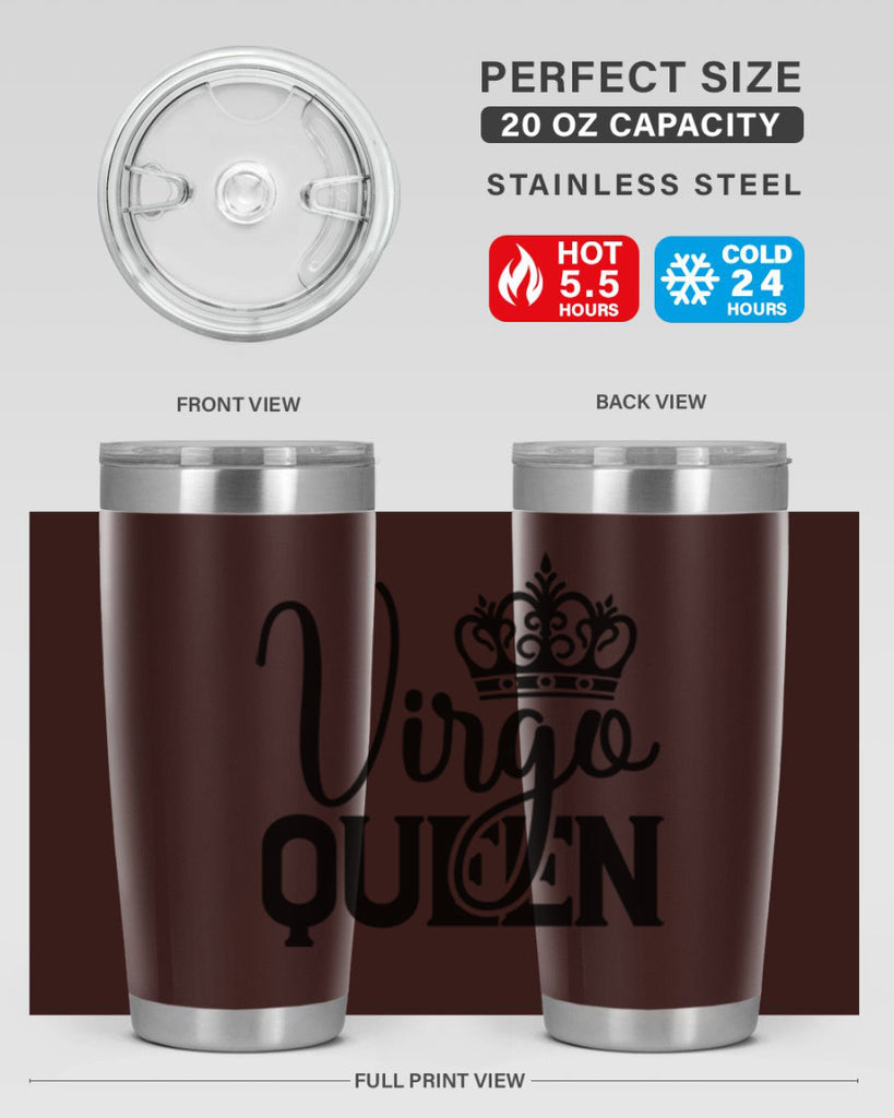 Virgo queen 540#- zodiac- Tumbler