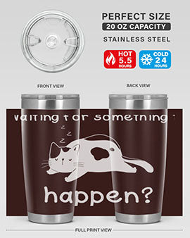 Waiting For Something Sleeping Cat 285#- anime- Tumbler