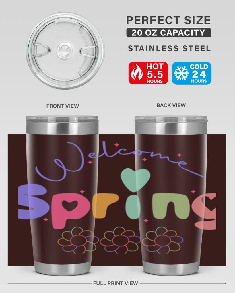 Welcome Spring583#- spring- Tumbler