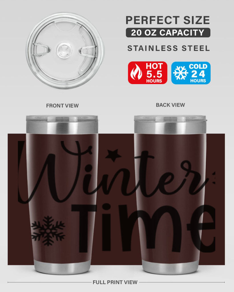 Winter Time531#- winter- Tumbler