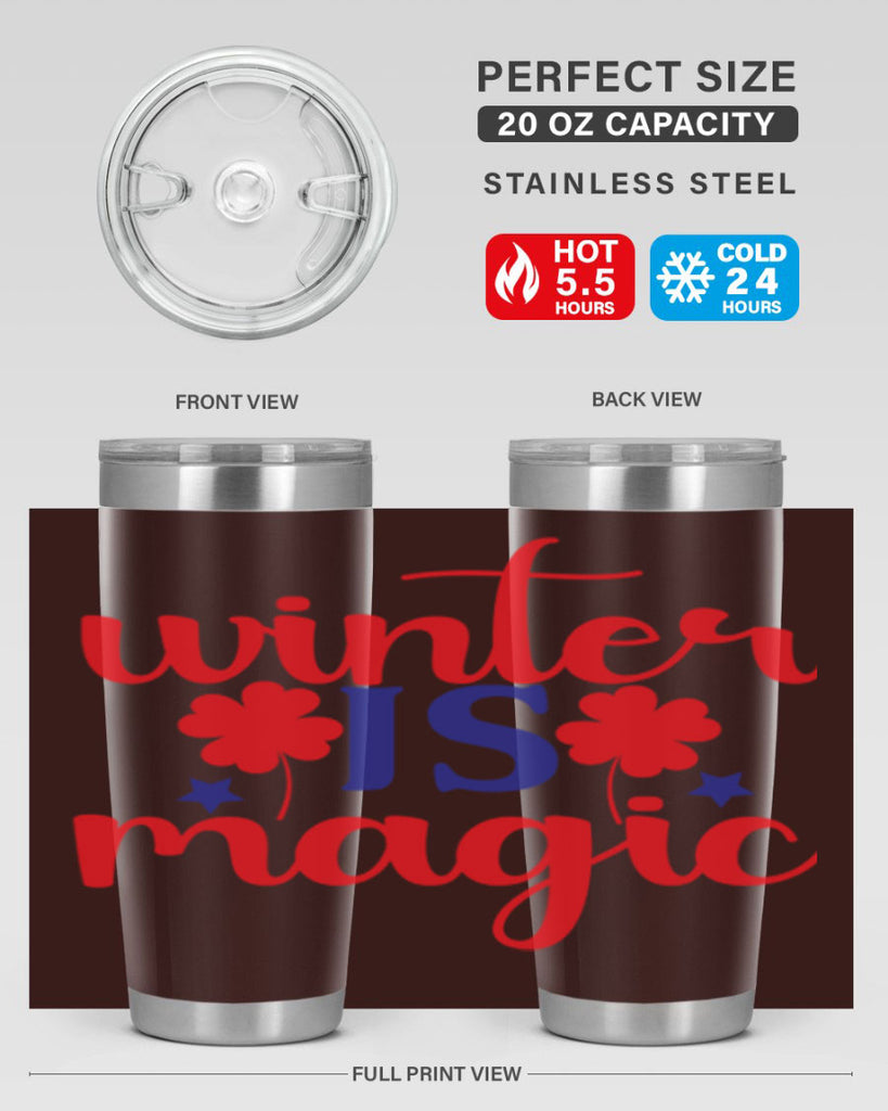 Winter is Magic 556#- winter- Tumbler