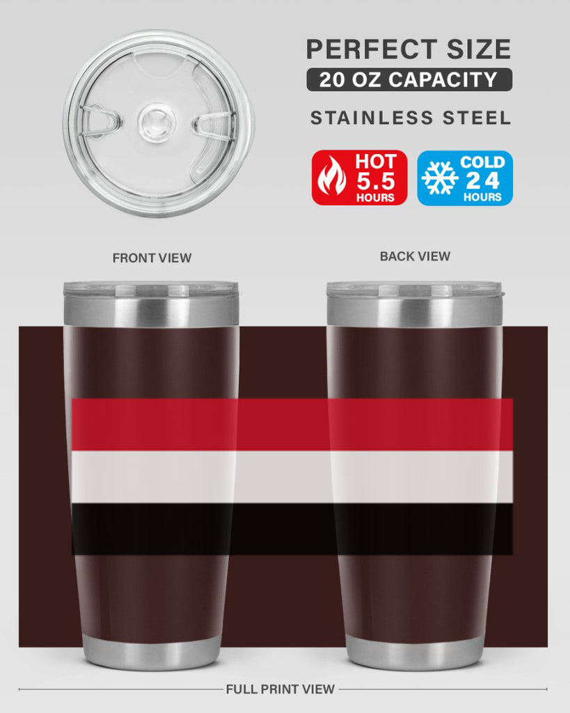 Yemen 3#- world flags- Tumbler