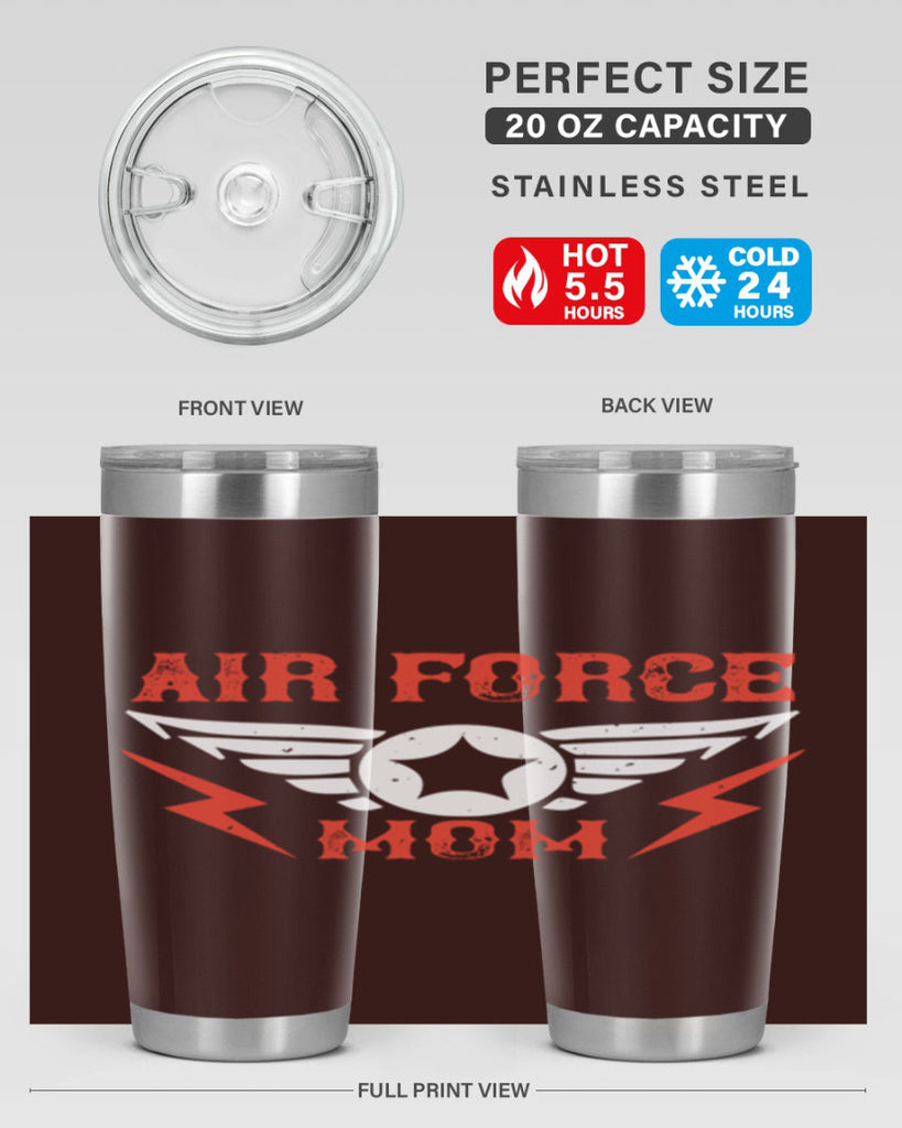 air force mom 225#- mom- Tumbler