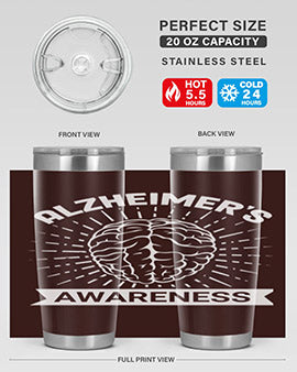 alzheimers awareness 121#- alzheimers- Tumbler