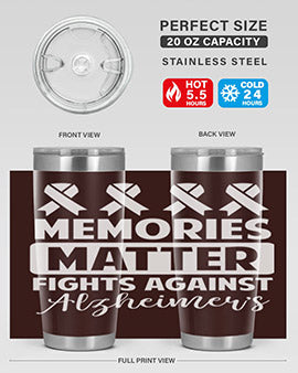 alzheimers awareness 122#- alzheimers- Tumbler