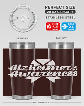 alzheimers awareness 124#- alzheimers- Tumbler