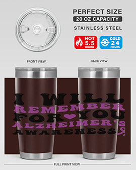 alzheimers awareness style 108#- alzheimers- Tumbler