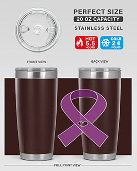 alzheimers awareness style 45#- alzheimers- Tumbler