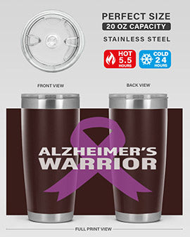 alzheimers awareness style 85#- alzheimers- Tumbler