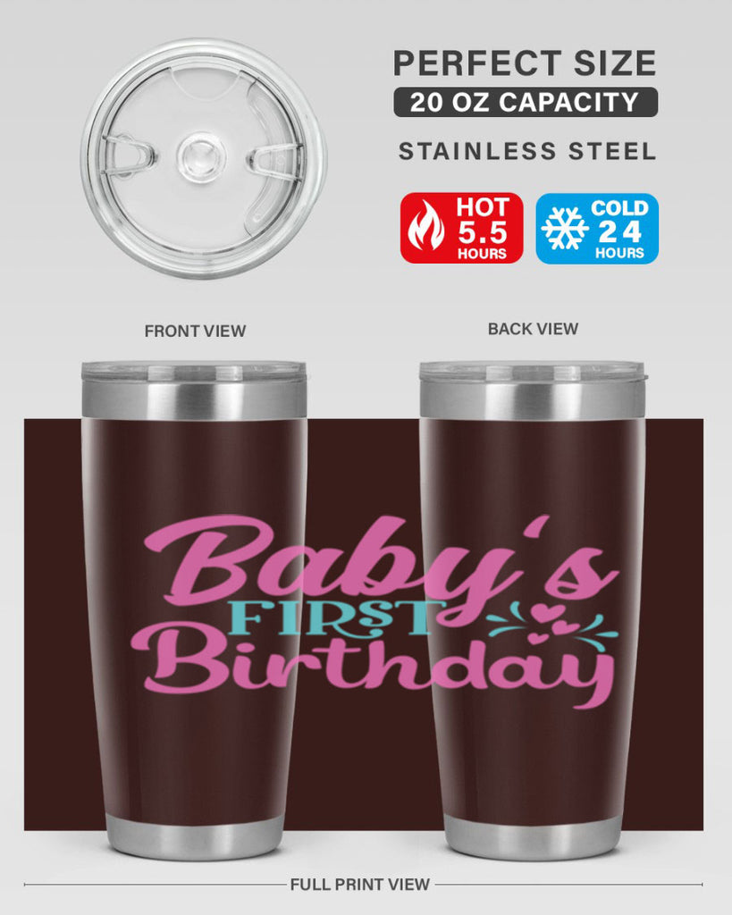 babys first birthday Style 288#- baby- tumbler