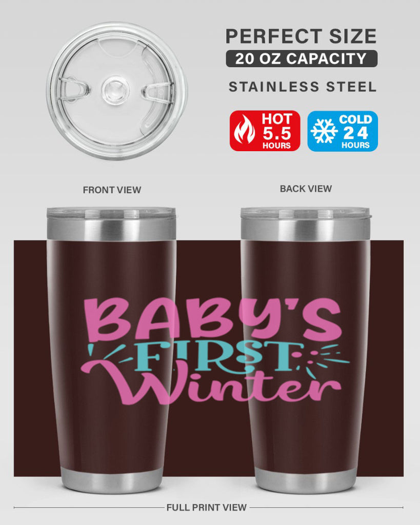 babys first winter Style 280#- baby- tumbler