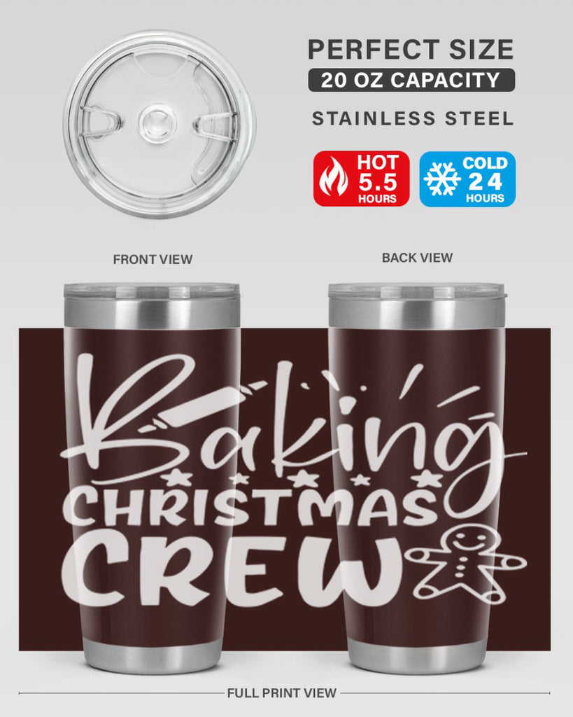 baking christmas crew 56#- kitchen- Tumbler