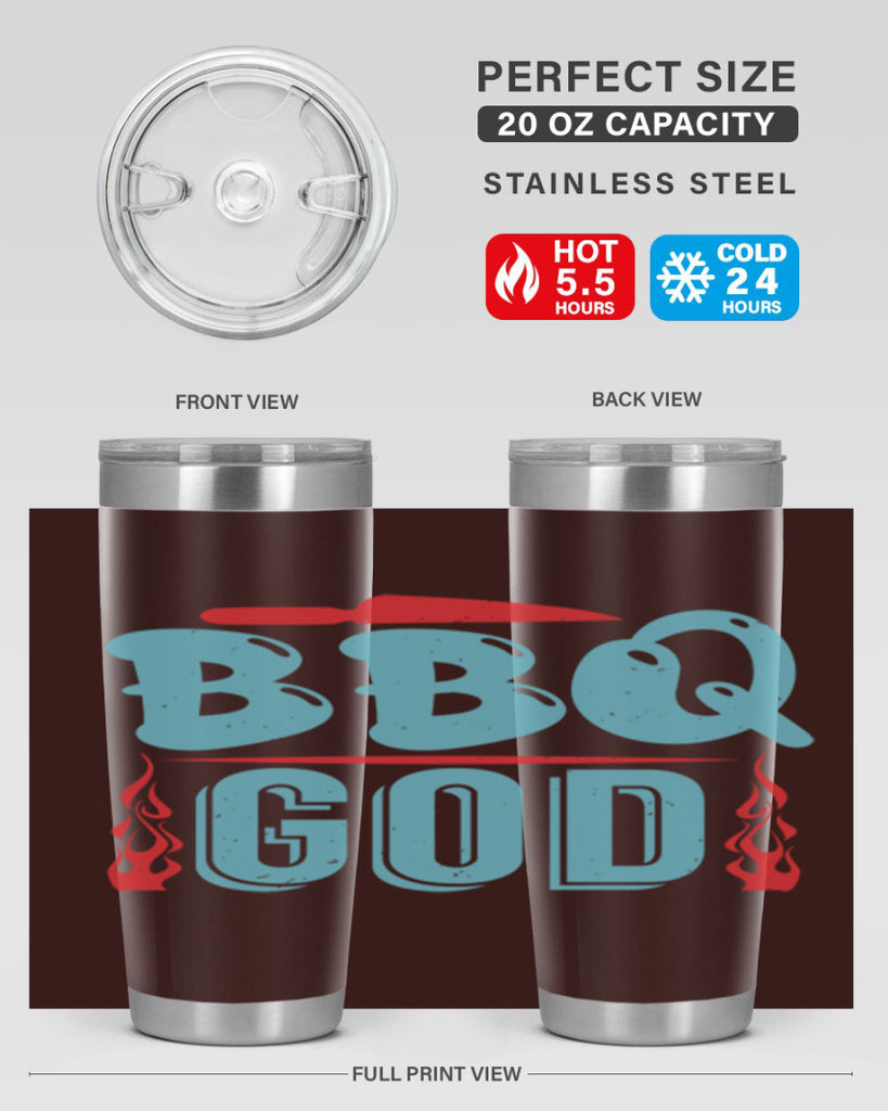 bbq god 28#- bbq- Tumbler