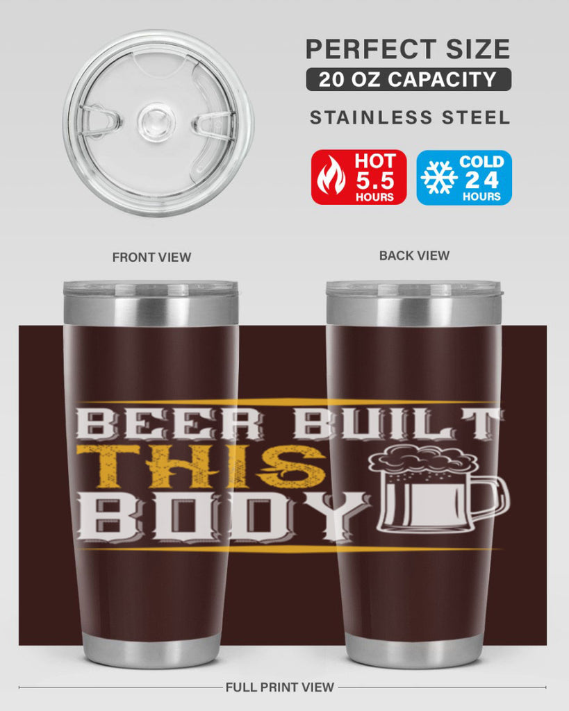 beer built this body 110#- beer- Tumbler