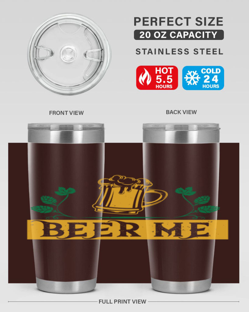 beer me 105#- beer- Tumbler