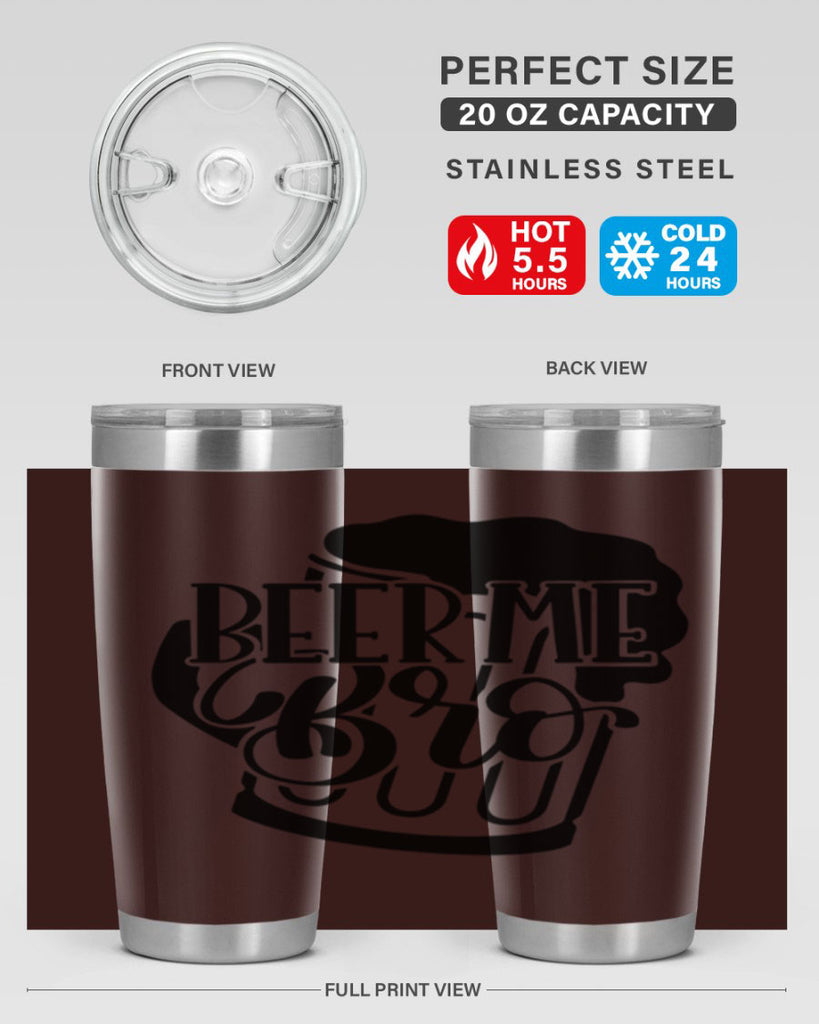 beer me bro 47#- beer- Tumbler