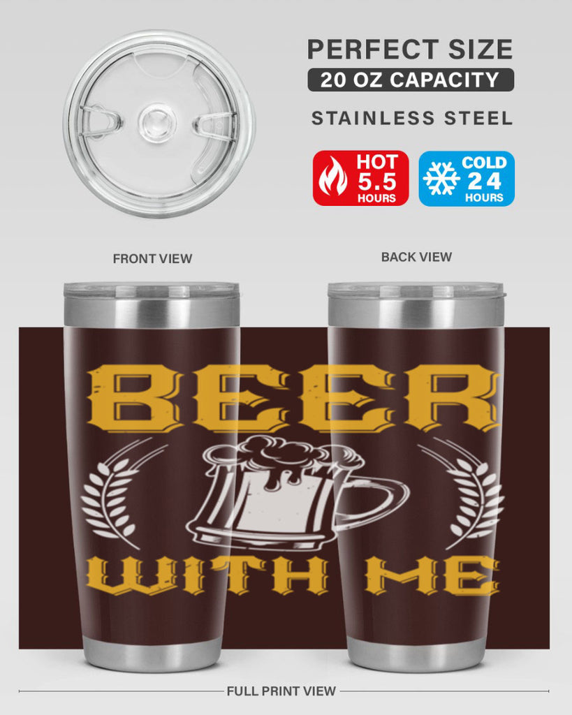 beer with me 103#- beer- Tumbler