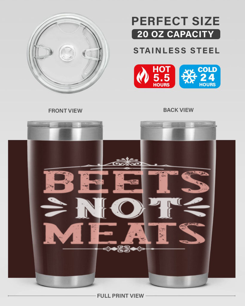 beets not meats 148#- vegan- Tumbler