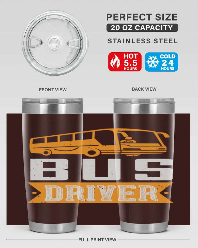 bus driver Style 40#- bus driver- tumbler