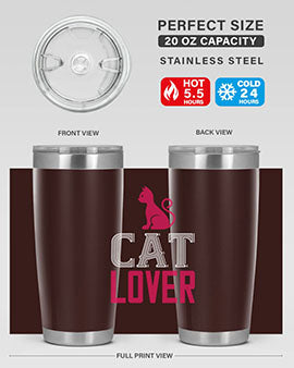 cat lover Style 33#- cat- Tumbler
