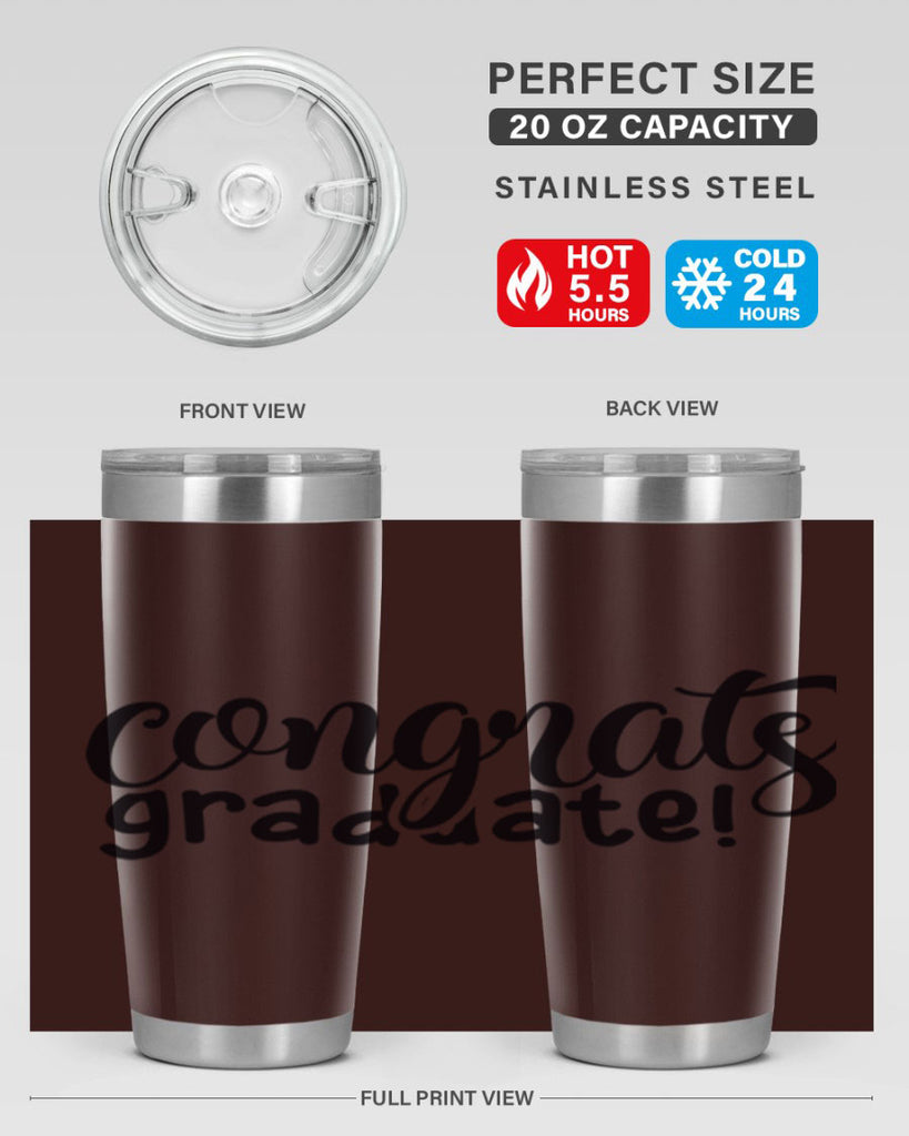 congrats graduate! 2#- graduation- Tumbler