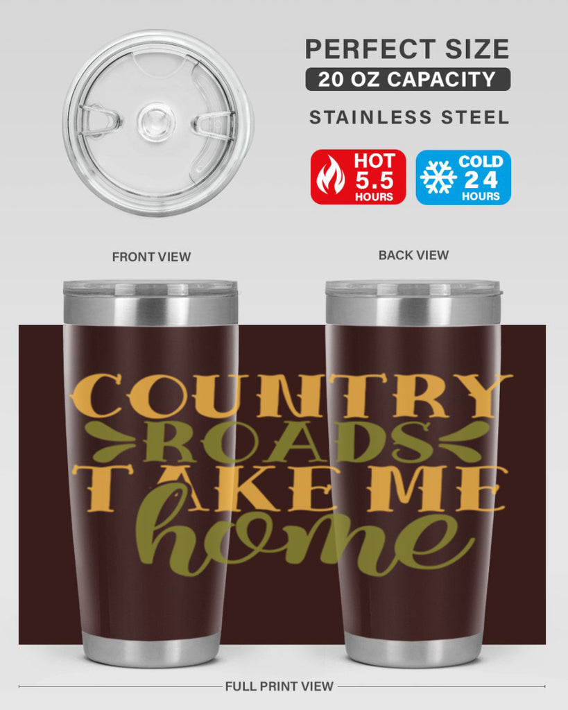 country roads take me home 19#- farming and gardening- Tumbler