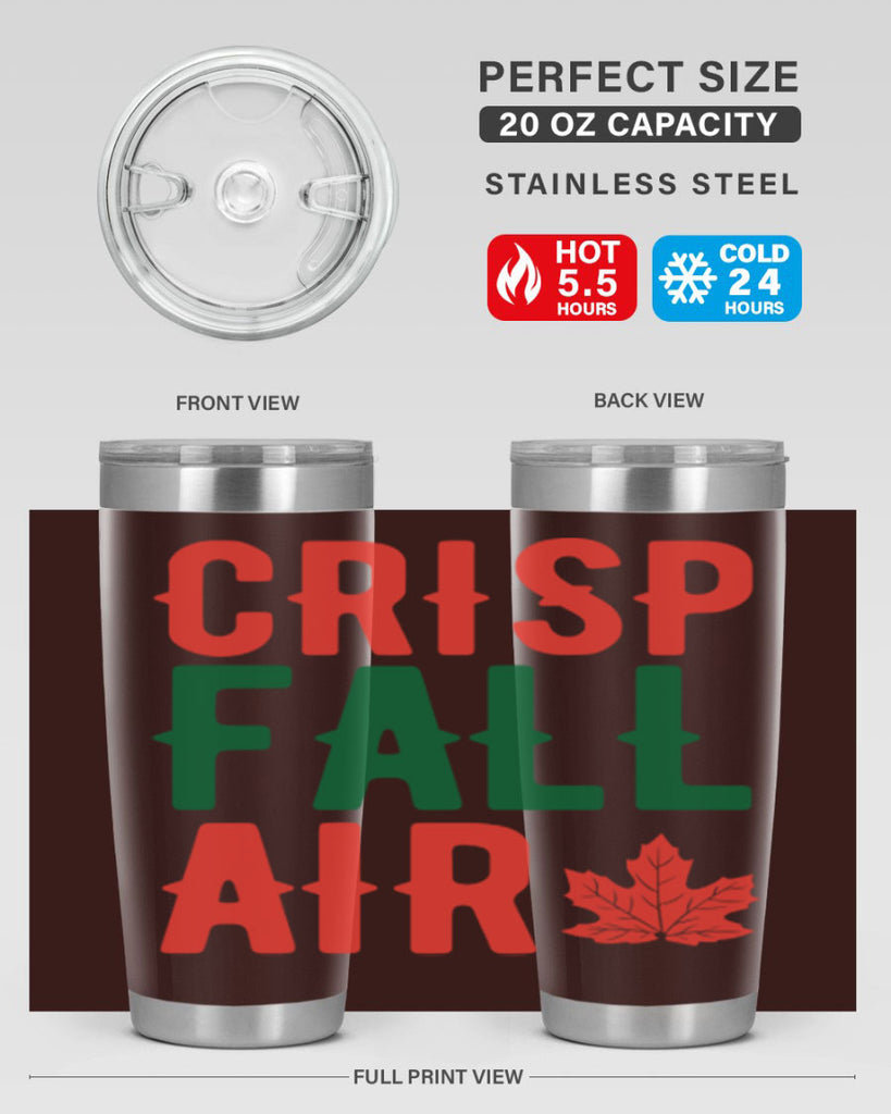 crisp fall air 62#- fall- Tumbler
