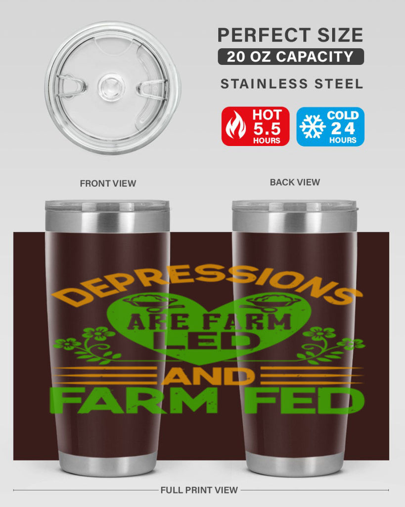 depressions are farm led 23#- farming and gardening- Tumbler