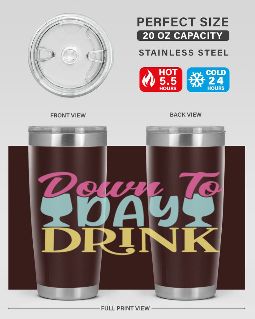 down to day drink 131#- beer- Tumbler