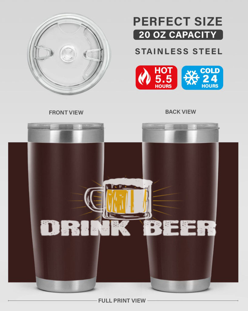 drink beer 92#- beer- Tumbler