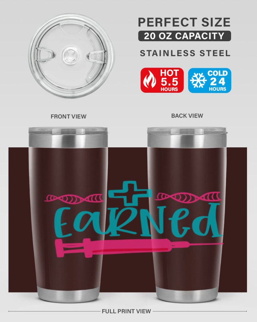 earned Style Style 197#- nurse- tumbler