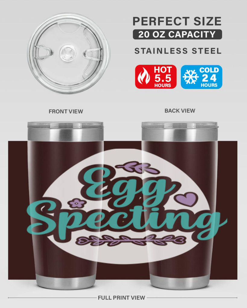 egg spectinggggg 84#- easter- Tumbler