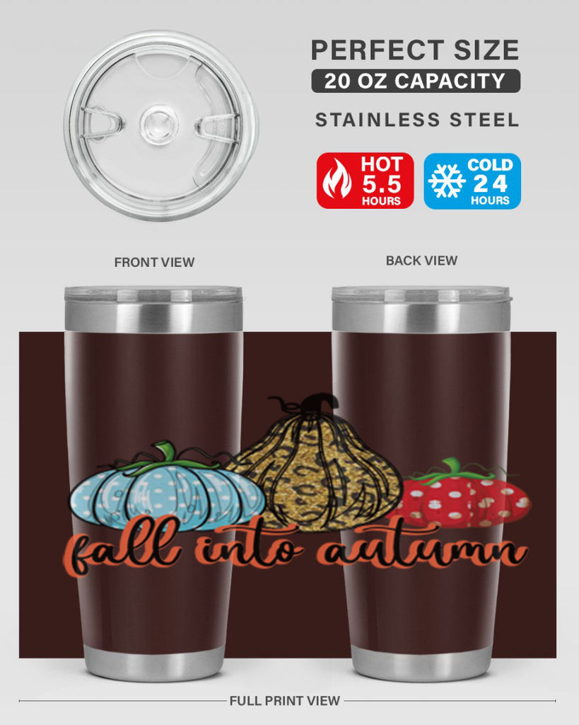 fall into autumn 105#- fall- Tumbler