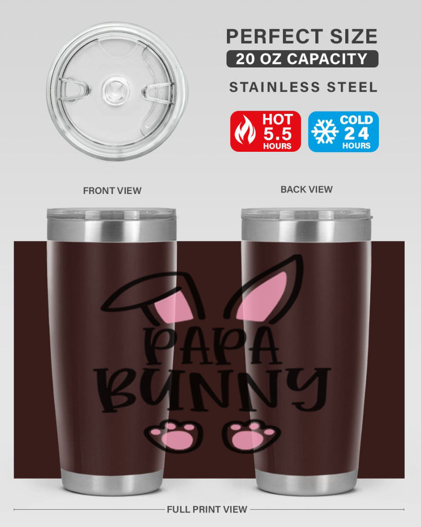 familypapa bunny 48#- easter- Tumbler