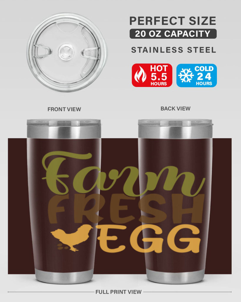 farm fresh egg 16#- farming and gardening- Tumbler