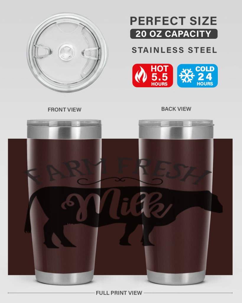 farm fresh milk 101#- kitchen- Tumbler