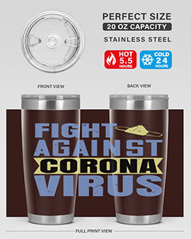 fight against corona virus Style 42#- corona virus- Cotton Tank